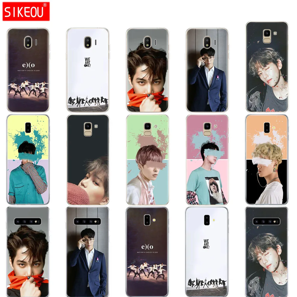 Чехол для Samsung galaxy J2 core J8 j6 j4 PLUS 2018 чехол samsung s10 SE plus EXO BaekHyun XIUMIN LAY|Бамперы| |