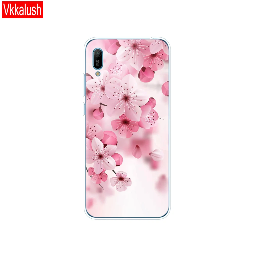 80050 Huawei Y6 чехол huawei Y6 чехол из силикона и ТПУ мягкий чехол для телефона для huawei Y6 MRD-LX1 MRD-LX1F Y 6 Pro Y6 премьер-Чехол - Цвет: 80050