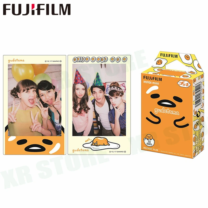Fujifilm Rilakkuma + hello kitty Gudetama Fuji мгновенный Фотобумага для Instax Mini 8 9 пленка 70 7 s 50 50i 90 25