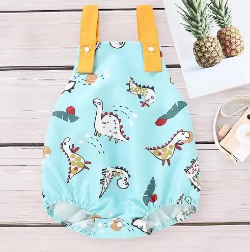 Коричневый Повседневное от Carter's, детский костюмчик, хлопок для новорожденных, для маленьких мальчиков, начинающих ходить, одежда без рукавов, боди, комбинезон, одежда, наряд - Цвет: Коричневый