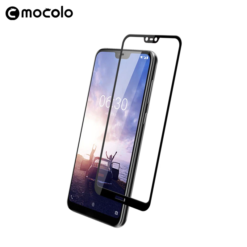 2018 9H Защита экрана для Nokia X6 2 шт закаленное стекло NokiaX6 X 6 TA 1099 защита полное