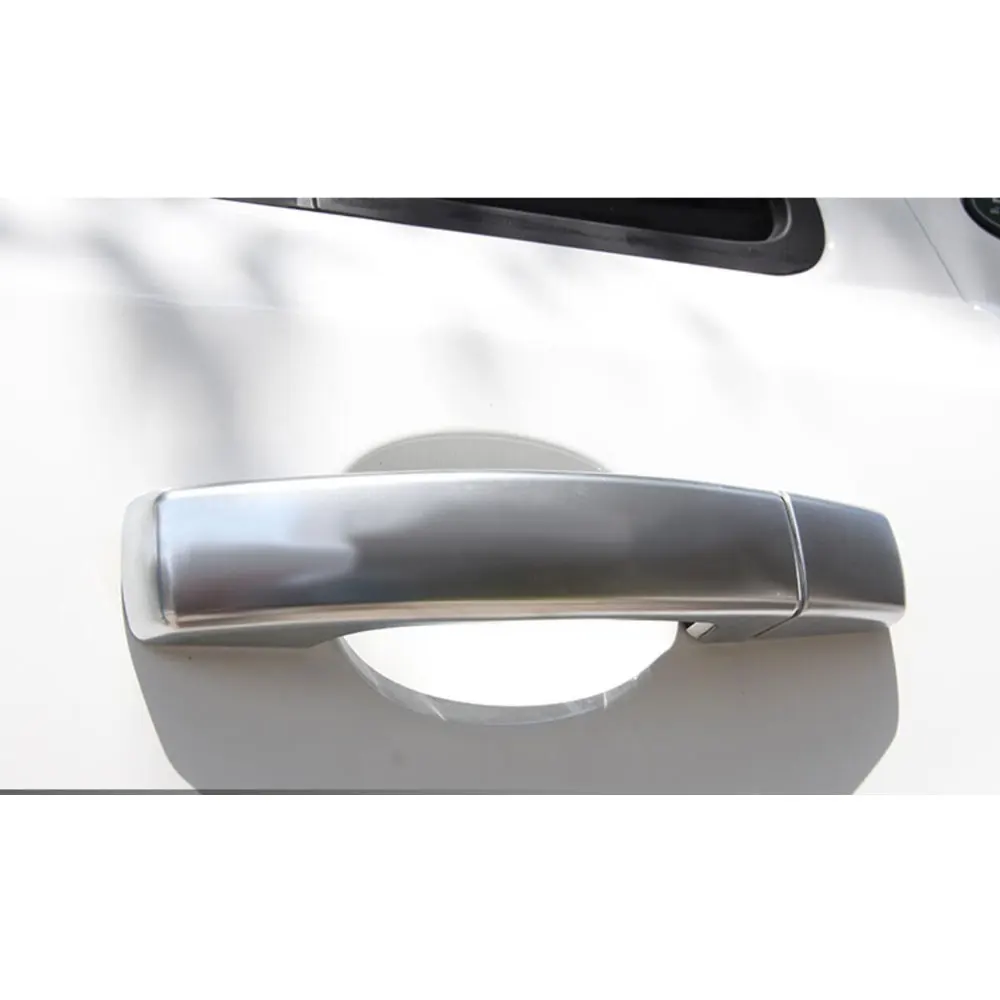 

Chrome Car Exterior Side Door Handle Cover Trim 8Pcs ABS For 2010-2015 Land Rover LR4 Discovery 4 Car Styling