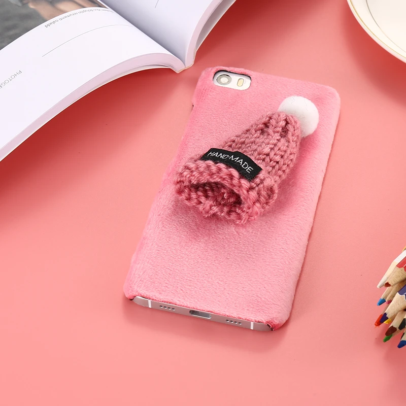 KISSCASE милый плюшевый чехол для телефона Xiaomi MI5 Redmi 4 Pro прекрасный 3D вeчeринки yкрaшeнa