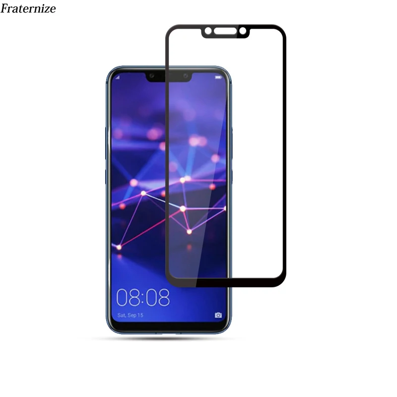 Полное покрытие экрана Защитная пленка Закаленное стекло для Huawei Mate 20 Lite Защита