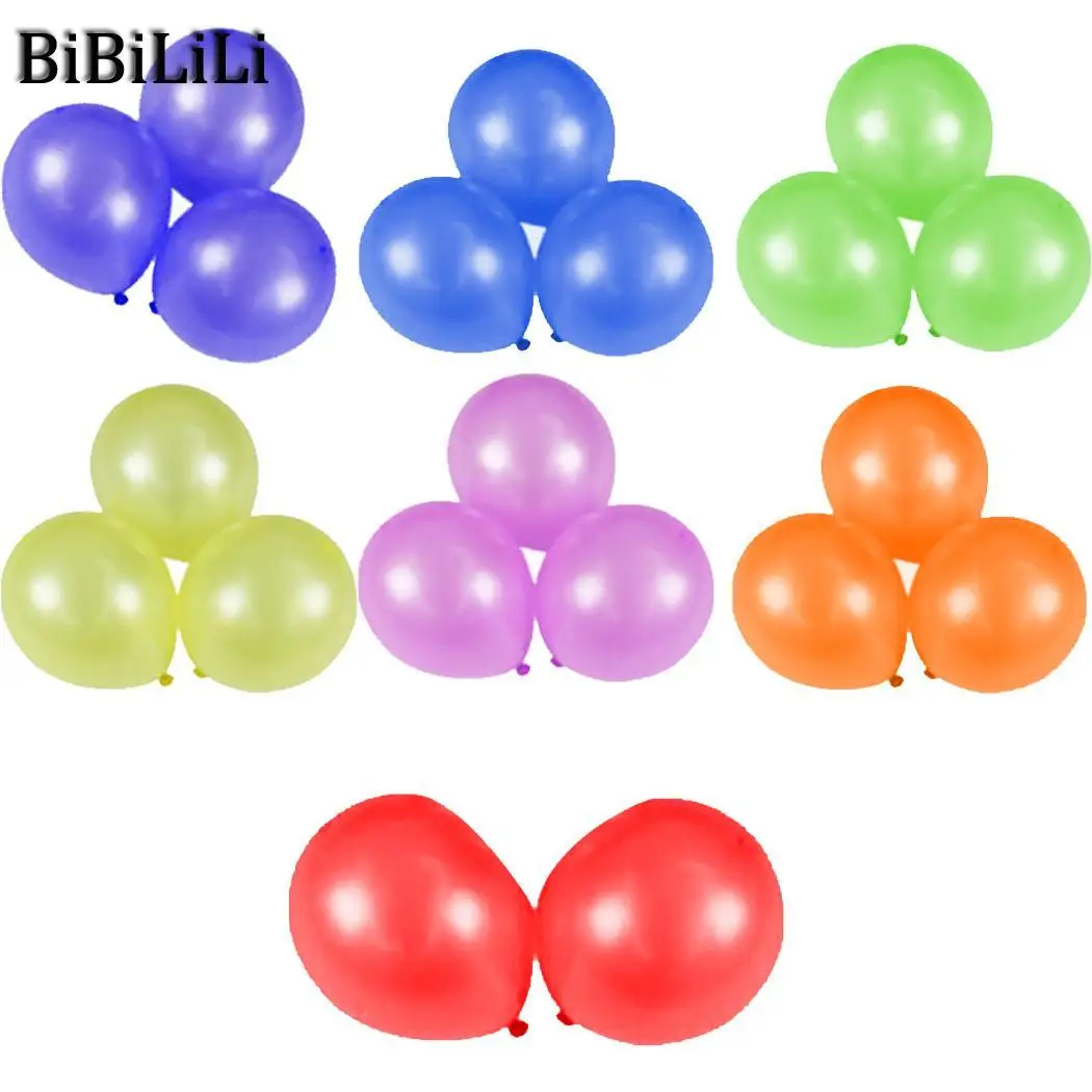 multicolor 20 комплектов 10 дюймов латексные воздушные шары 11 цветов Гелий Утолщение торжества Вечерние свадебные шарики ко дню рождения украшения круглые воздушные шары - Цвет: multicolor