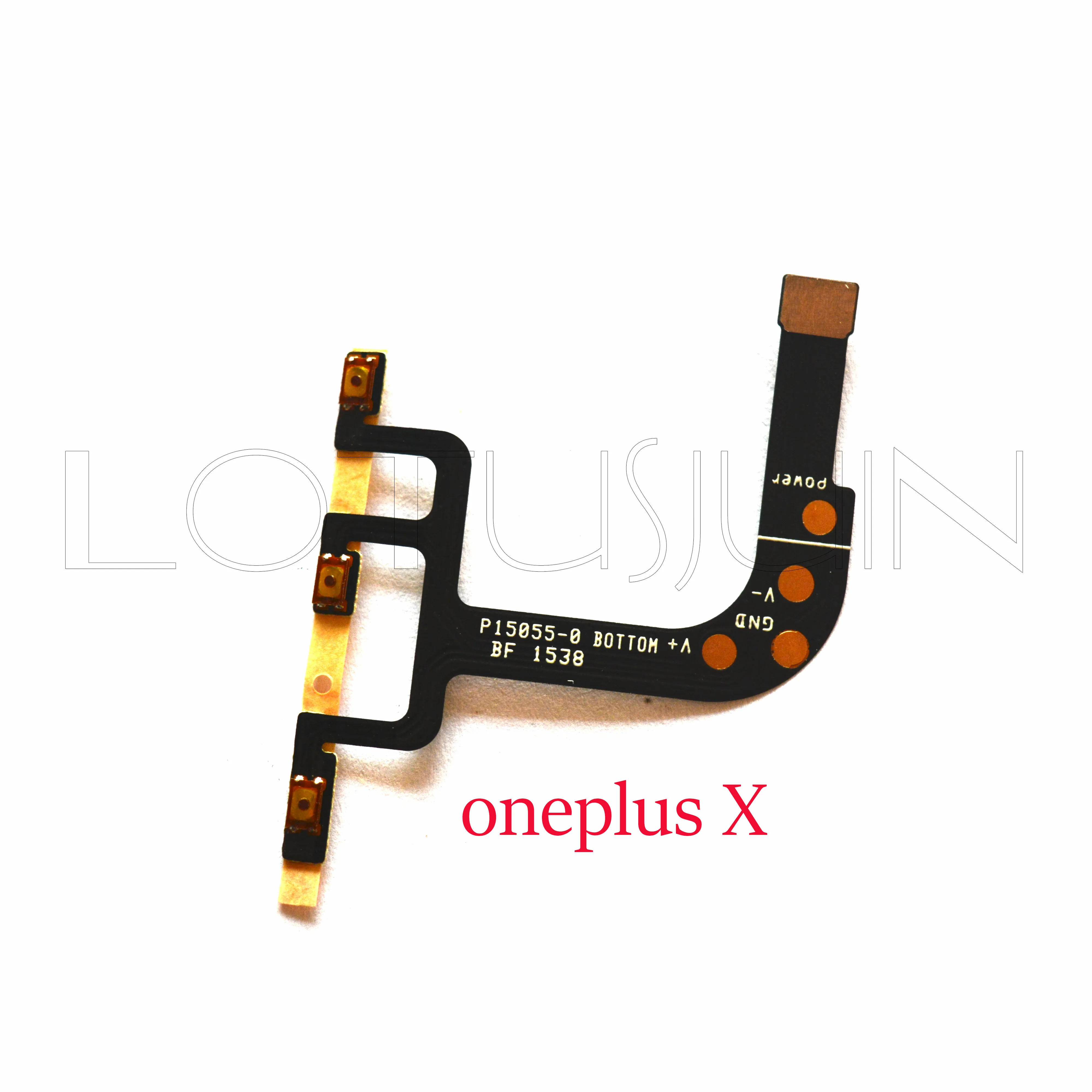 10 шт. кнопка включения/выключения громкости гибкий кабель для oneplus 1 2 3 3T X 5 5T A1000 A2000