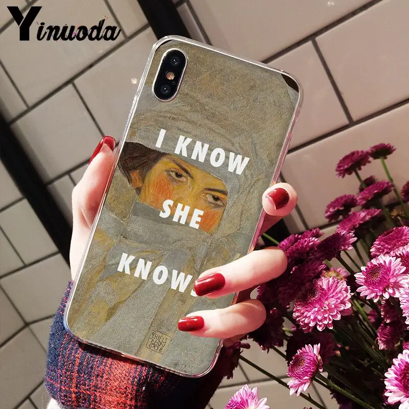 Yinuoda художественные картины Рождение Венеры Мягкий силиконовый чехол для