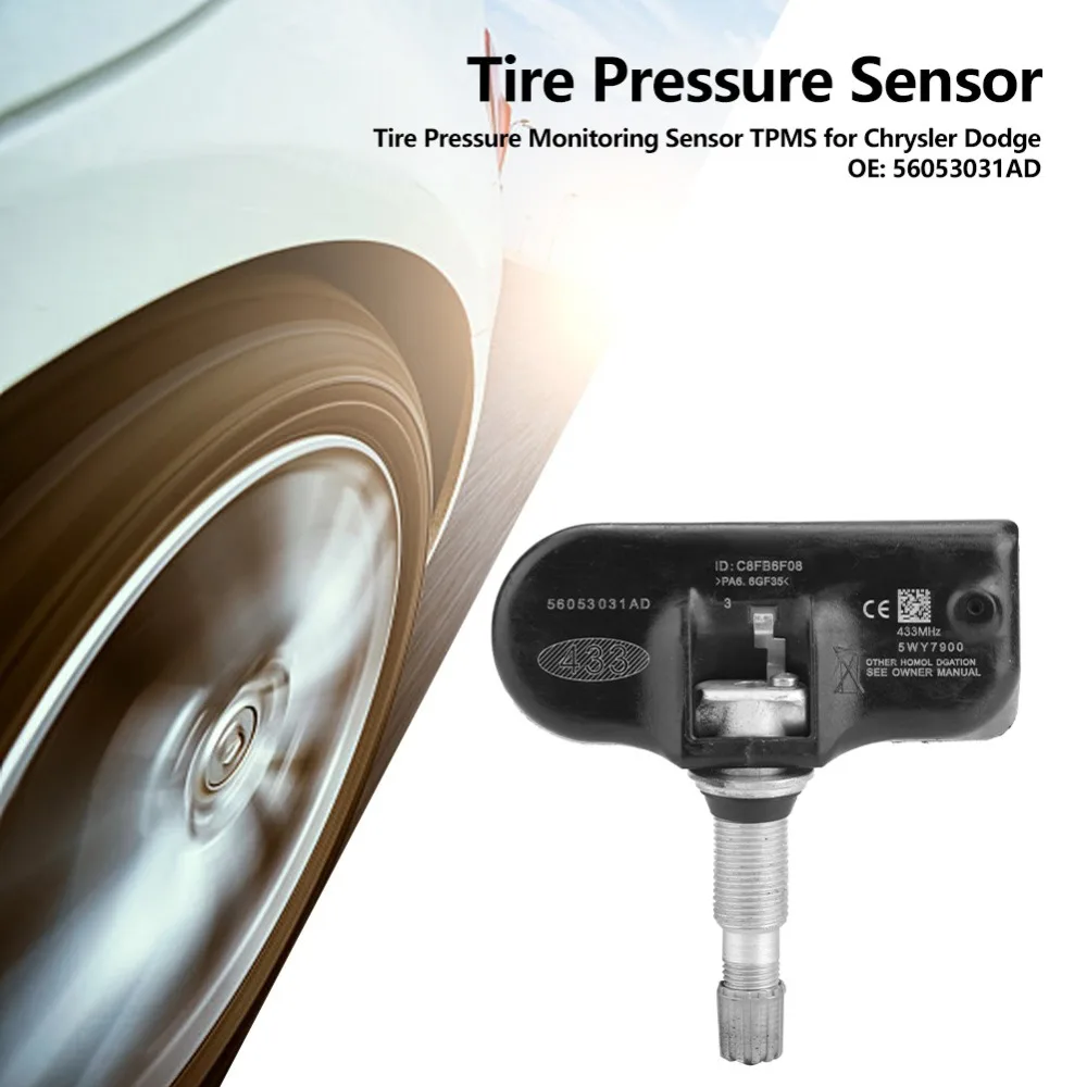 Датчик контроля давления в шинах TPMS для Chrysler Dodge 56053031AD высокий уровень точности и
