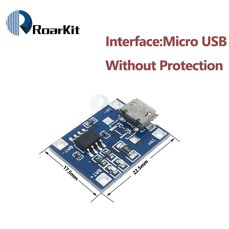 Type c/Micro/Mini USB 5V 1A 18650 TP4056 модуль зарядного устройства литиевой батареи зарядная