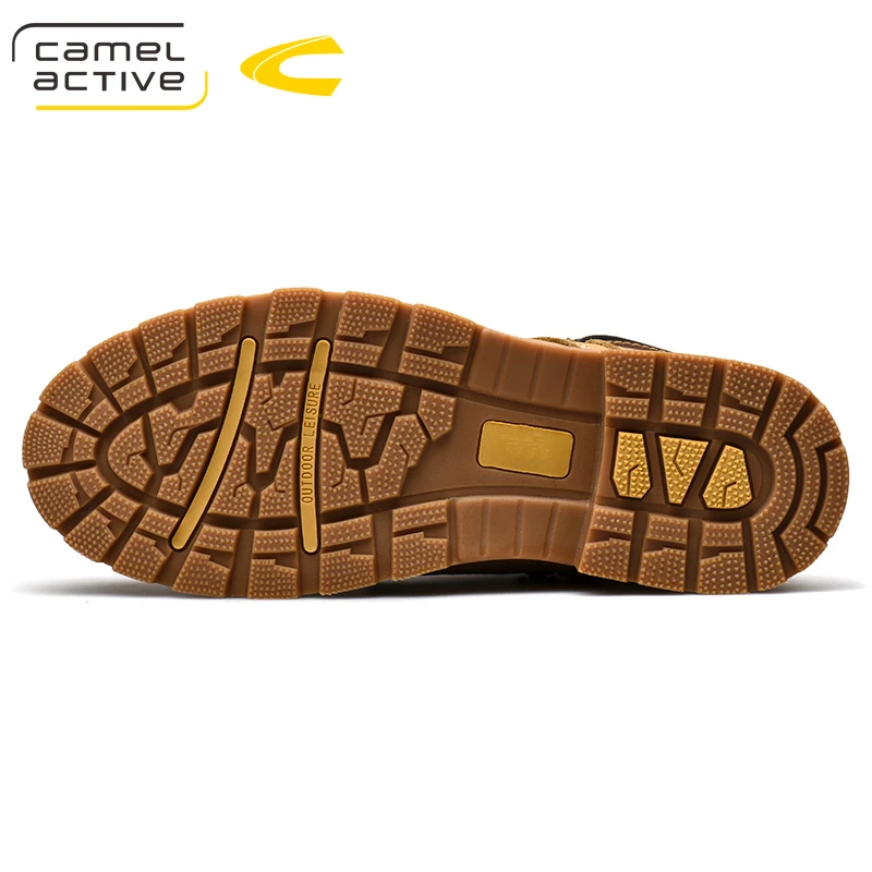 Мужские походные ботинки Camel Active натуральная кожа водонепроницаемая