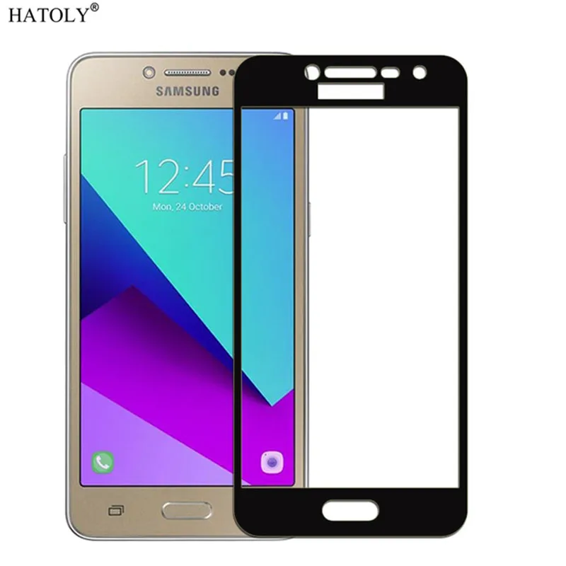 Защитное стекло для Samsung Galaxy J2 Prime закаленное полноэкранное стекло/Grand Plus / G532 |