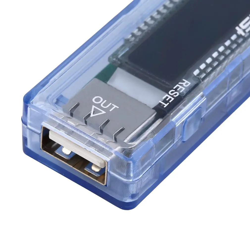 0 91 &quotoled экран USB зарядное устройство мощность тока детектор напряжения