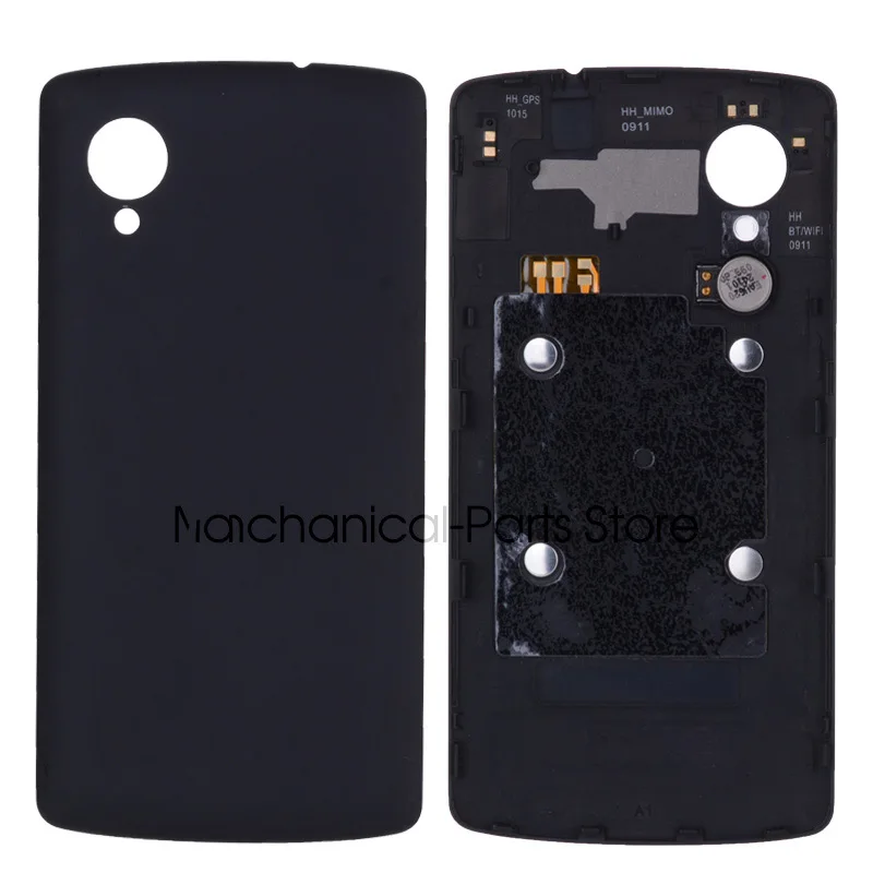 Задняя крышка для LG Google Nexus 5 D820 D821 на батарею черный белый