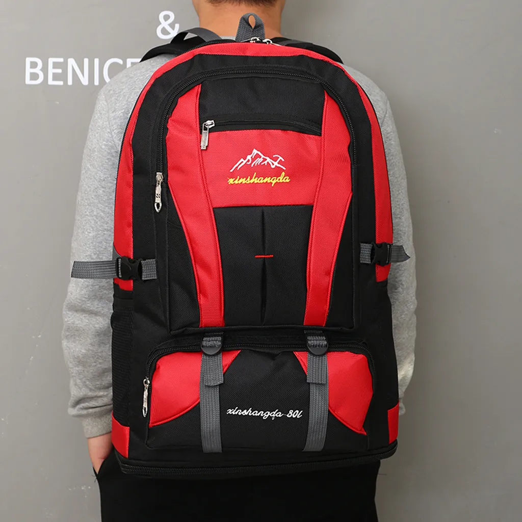 Новый модный мужской рюкзак mochila masculina imperme vel уличный простой холщовый однотонный