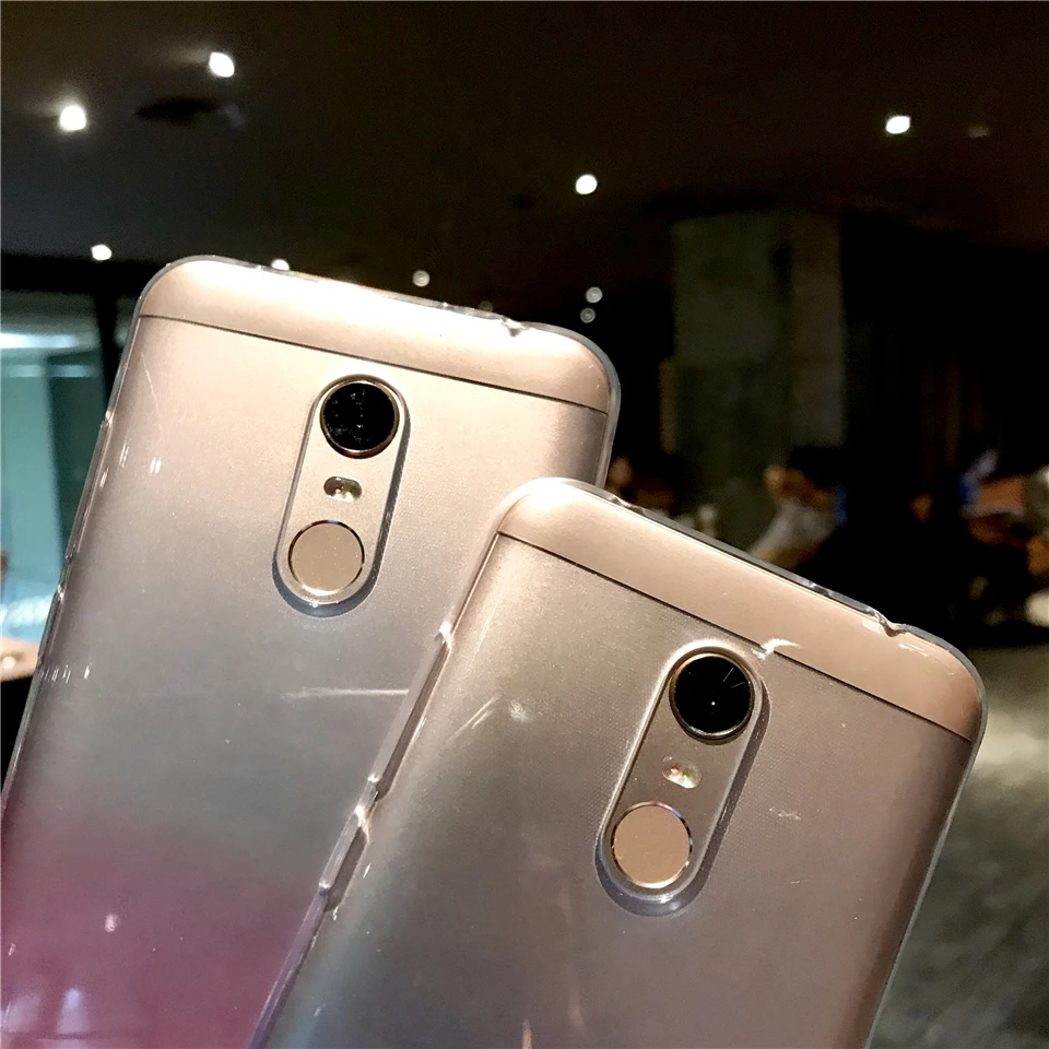 Радуга Цвет ТПУ чехол для XiaoMi RedMi 5 Plus силиконовый s Y2 6A 6 Pro 5A 4A 3S Note 3 4 4X