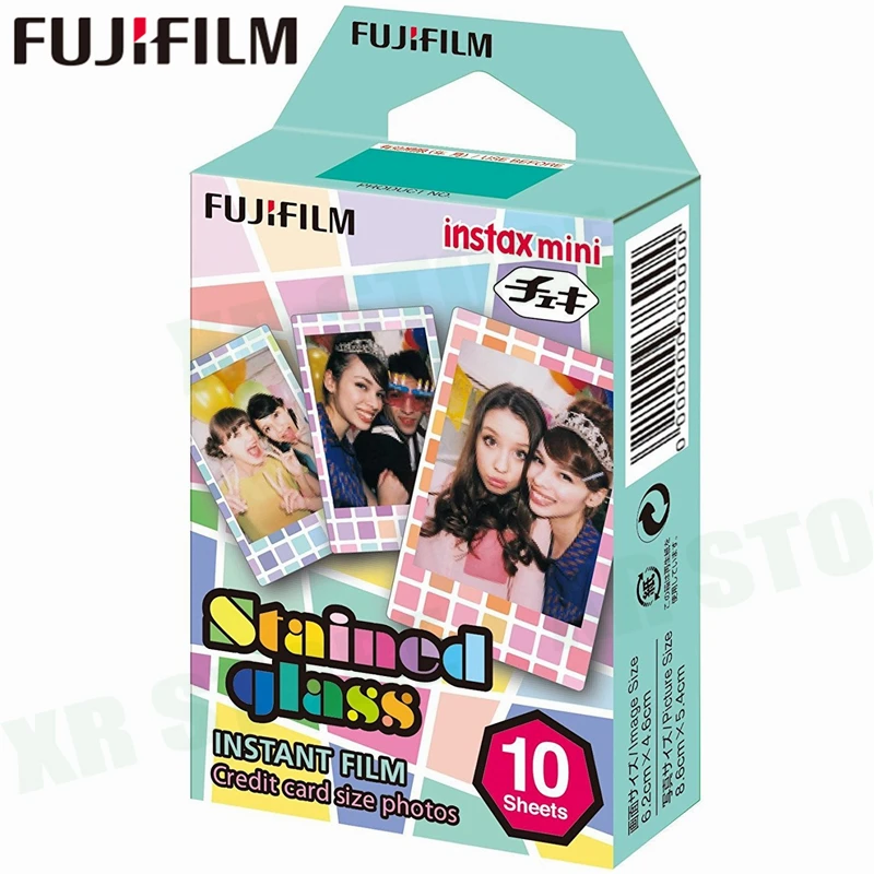 Белая пленка для Fuji Instax Мини 11 8 9 витражная витраила камеры Instant Фотобумага 10