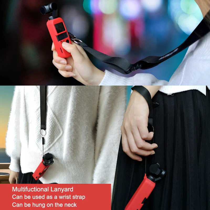 Защитный силиконовый чехол для DJI osmo pocket gimbal защитный dji osmo|Аксессуары систем