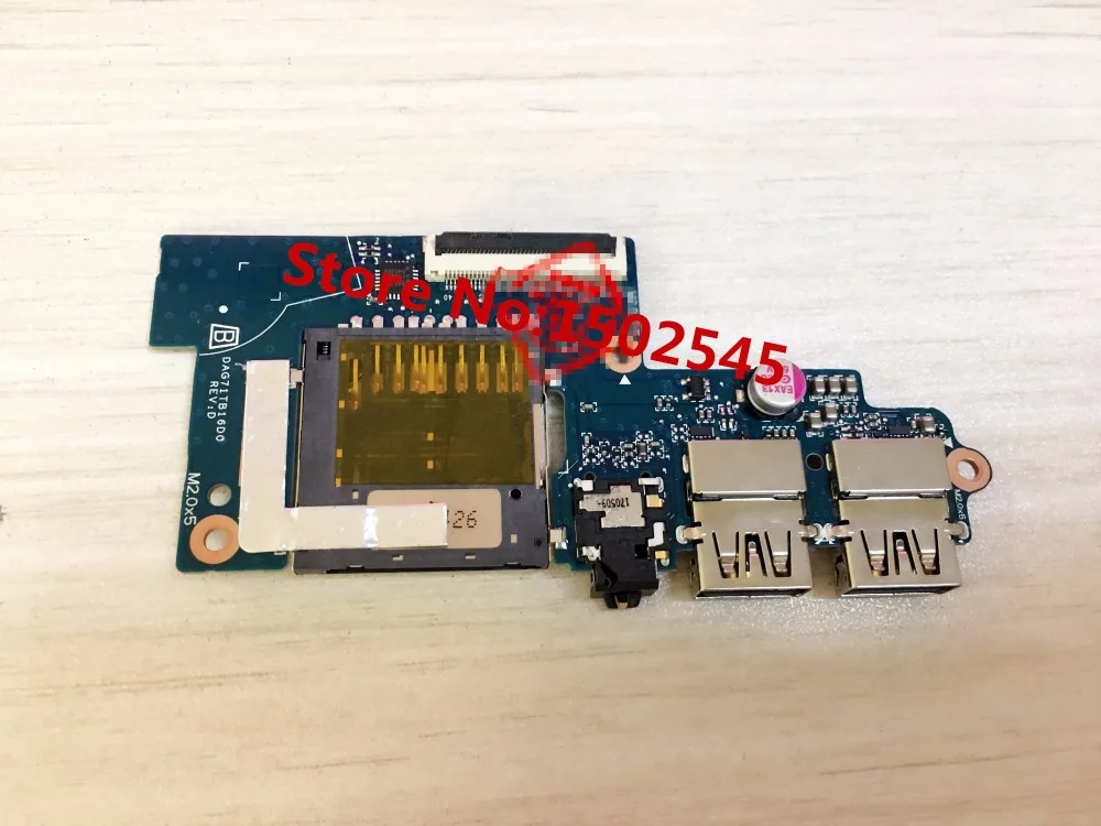 USB интерфейсная плата для ноутбука HP 15 CC CC708 CC715TX CC710TX TPN Q191 звуковая Board DAG71TB16D0