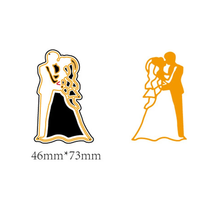 

AZSG Fell in love Cutting Dies For DIY Scrapbooking Card Making Decorative Metal Die Cutter Decoration