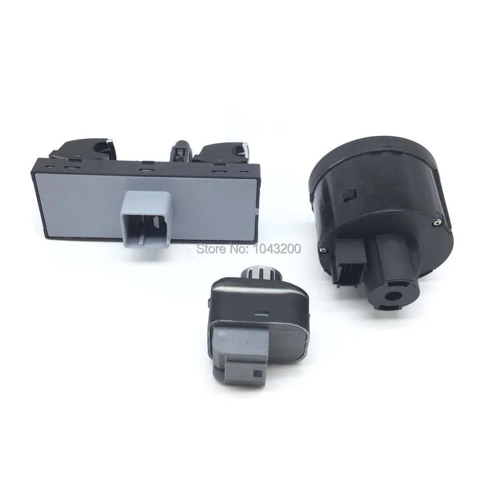 Хромированный переключатель 5ND941431A для регулировки стекла фары VW Jetta Golf GTI MK5 OE