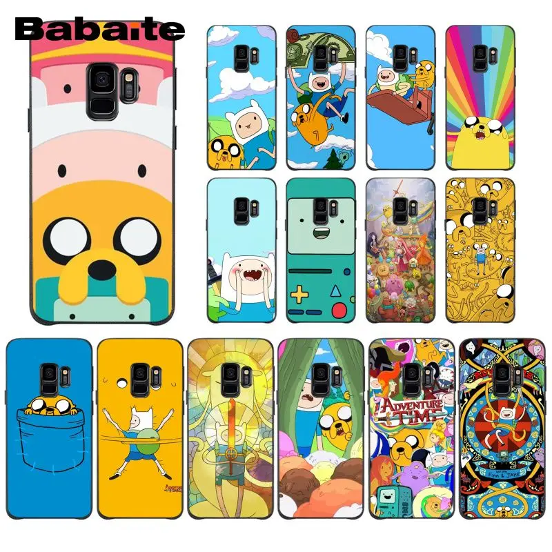 Чехол для телефона Babaite с рисунком Время приключений Beemo Капитан Кейк Финн Samsung