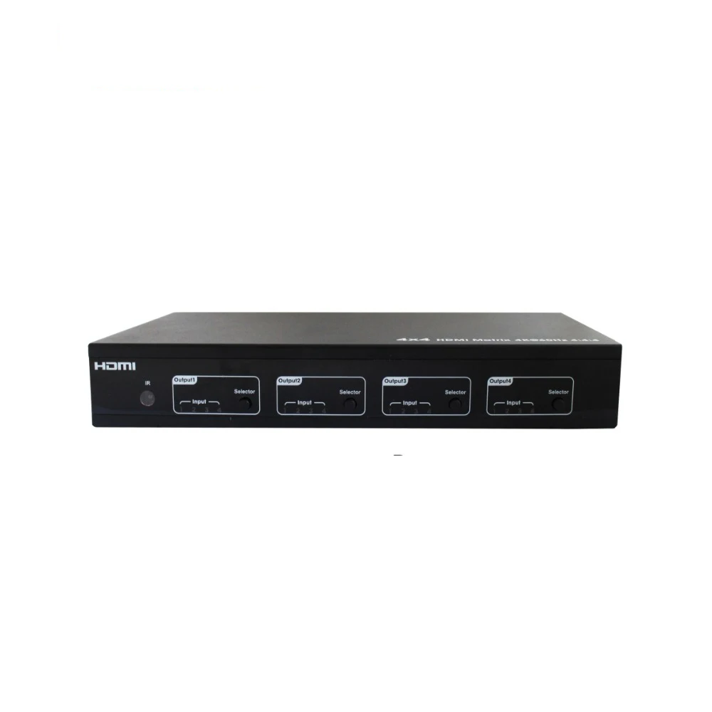 HDMI 2 0 матрица поддерживает 18 Гбит/с 4 выхода Аудио Видео 3D 4K @ 60 Гц YUV4:4:4 IR RS232 IP