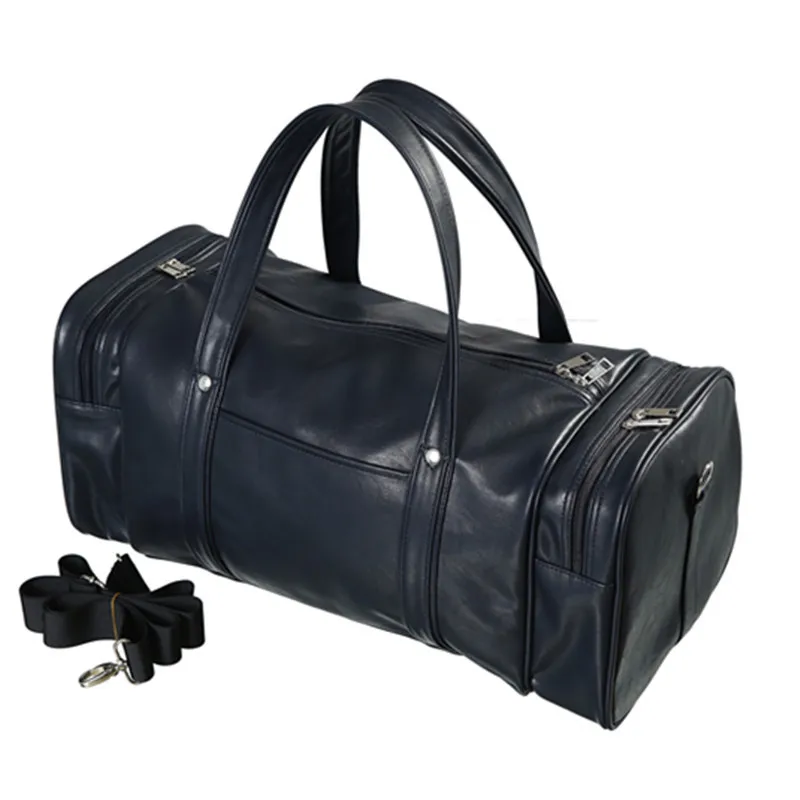 New Casual Leather Travel Bags Luxury Men Large Capacity Portable Male Shoulder Bag Men's Handbags Vintage Outdoor Duffle | Багаж и