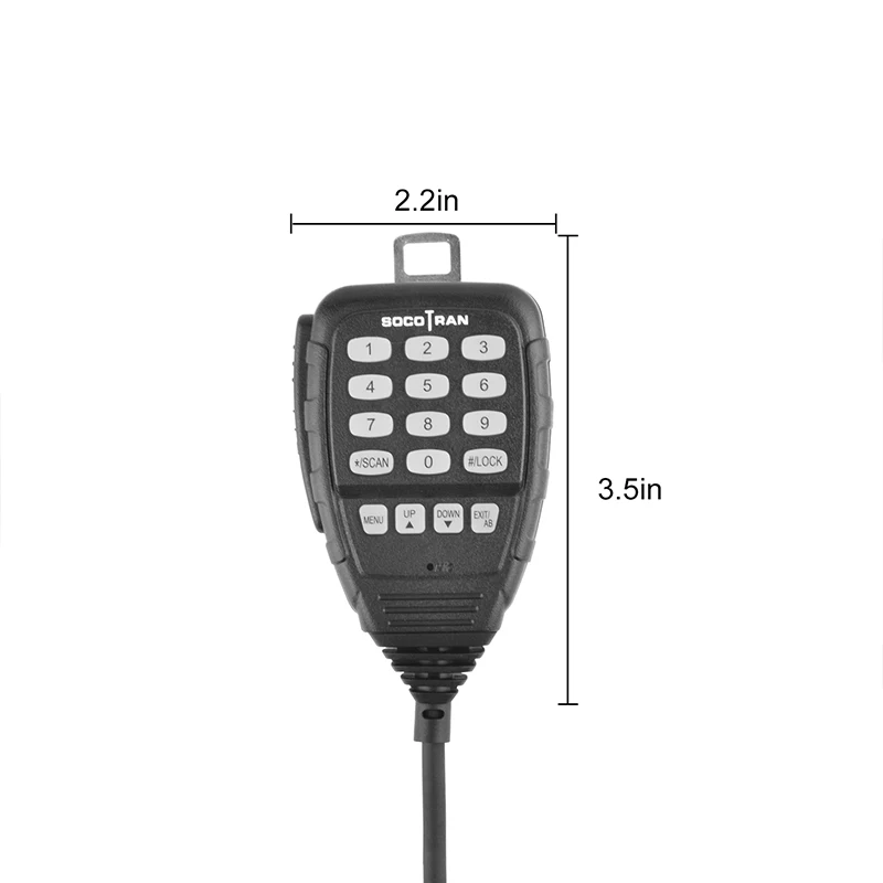 SOCOTRAN четырехдиапазонный мобильный радиоприемник ST 7900D микрофон с дистанционным