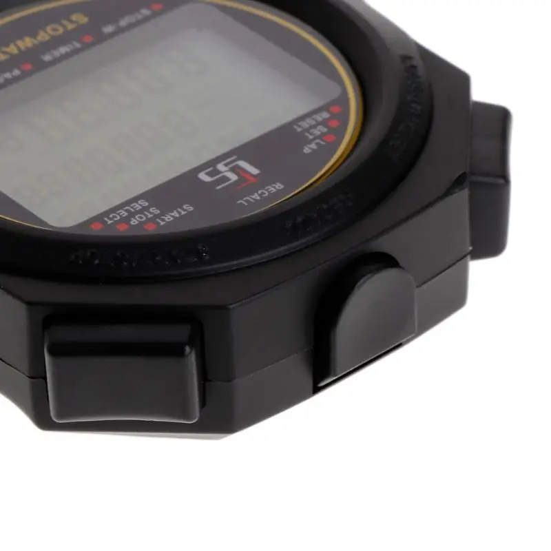 Профессиональный ручной цифровой секундомер для спорта бега тренировок