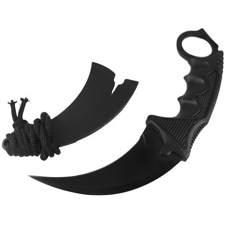 Нож CS GO Counter Strike Hawkbill тактический коготь Karambit на шею, реальный бой, поход, открытая защита, наступление, подарок.