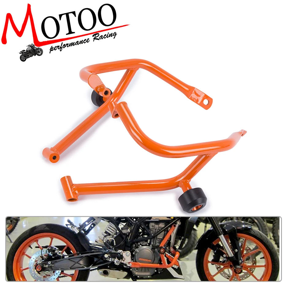 Для KTM DUKE 200 DUKE200 2013 мотоцикл ремонт Танк защита бар ЗАЩИТА Краш бар рама