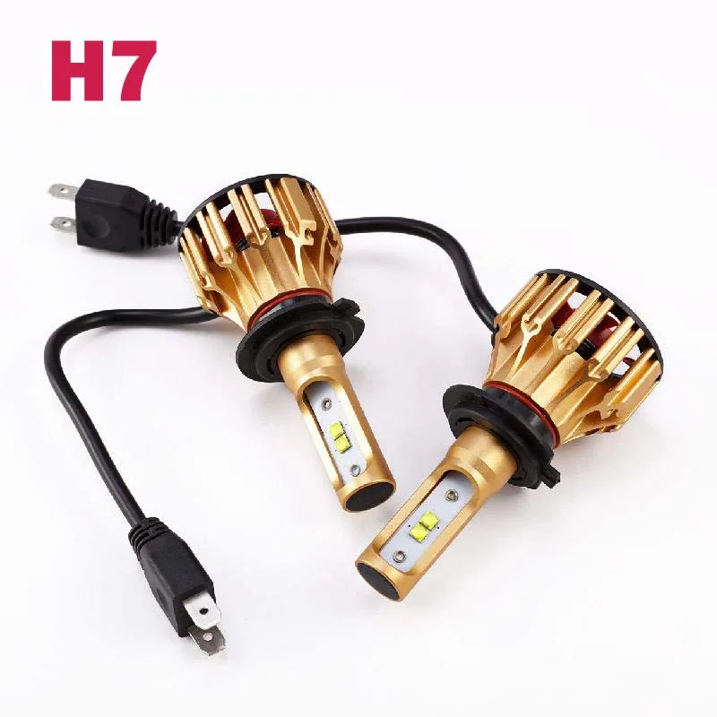Oslamp SMD СВЕТОДИОДНЫЙ H4 фара H7 светодиодный 6500K белый автомобильный 9005 9006 передние Автомобильные светодиодные лампы h11автомобильная лампа HB3 HB4 H1 лампы все в одном