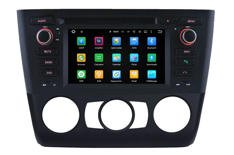 Android 8 0 Автомобильный DVD плеер для BMW 1 серии E81 E82 E88 E87 руководство с GPS навигацией