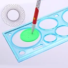 Многофункциональный пазл для рисования, вихрь, геометрия, инструменты для рисования, игрушки для рисования, детские инструменты для обучения искусству, 1 шт.