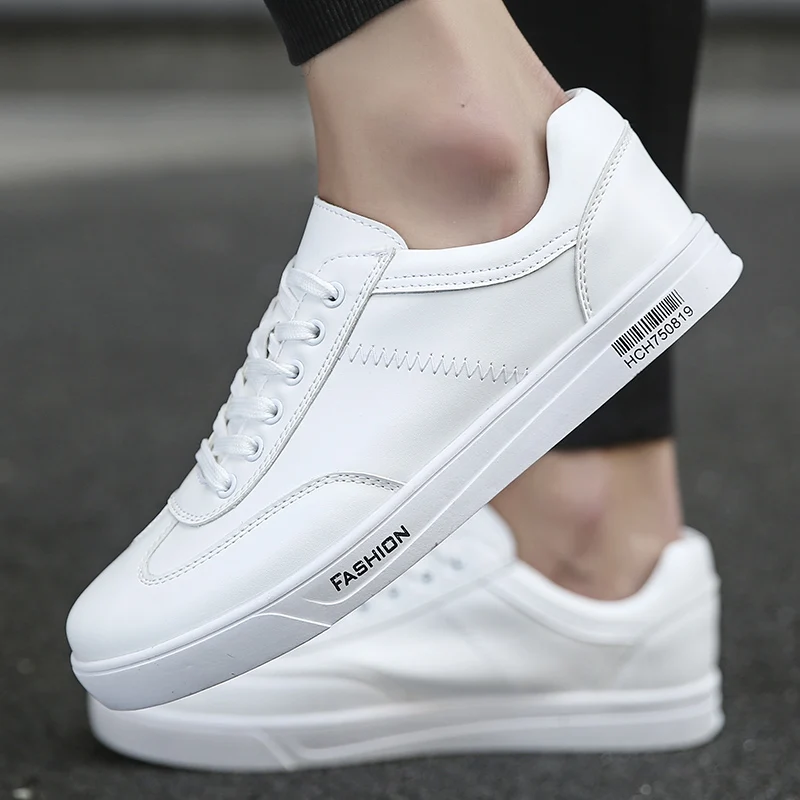 2018 summer new small white shoes Korean version of trend men's casual students' breathable moisture men 5 | Обувь