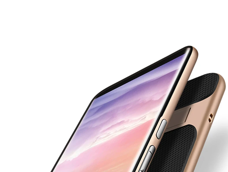CAPSSICUM NOTE8 Kickstand чехол для samsung Galaxy Note 8 Чехлы 6,3 дюймов PC силиконовый гибкий тонкий гелевый Стенд задняя крышка оболочка