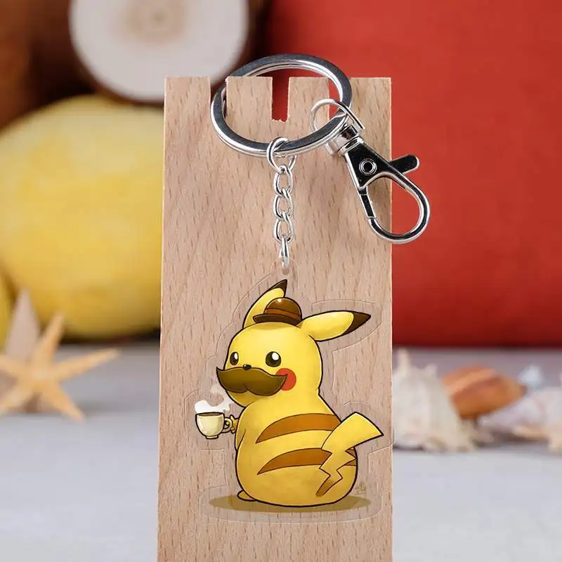Аниме фильм обман Pikachu мультфильм фигура Pokemon брелок держатель друга Выпускной