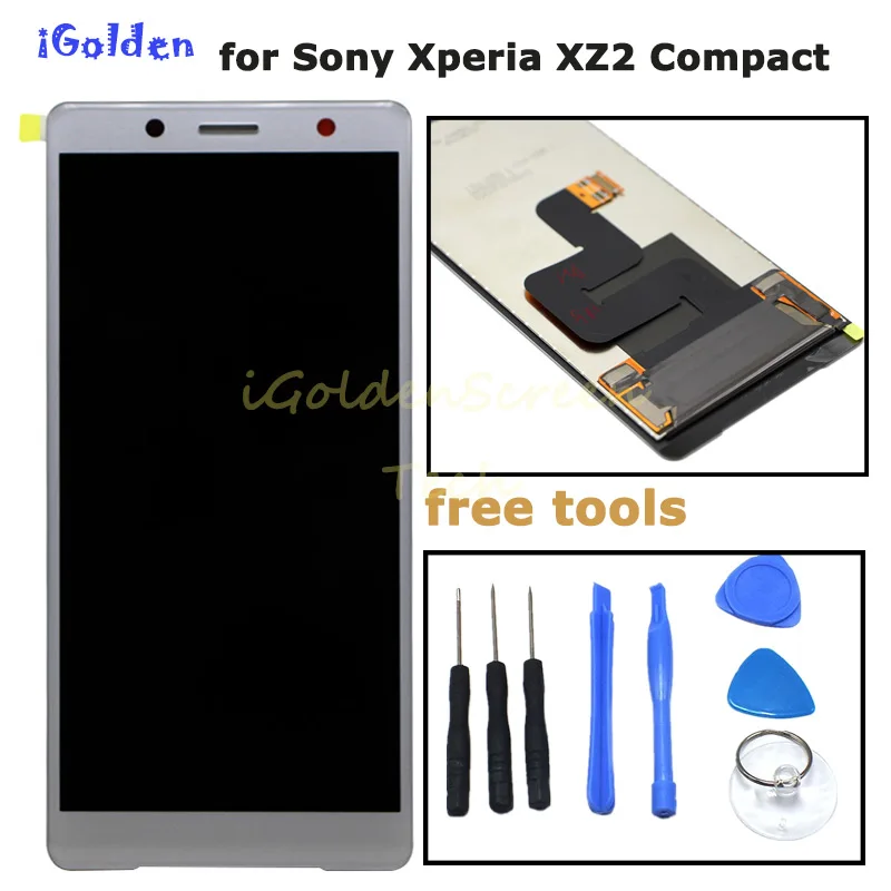 100% протестированный 5 0 ''для Sony Xperia XZ2 Компактный ЖК дисплей сенсорный экран