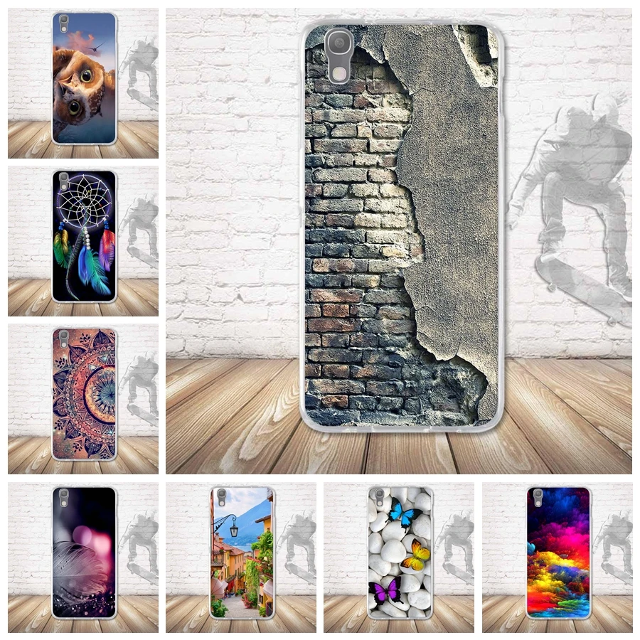 Чехол для Alcatel Idol 4 OT6055 6055 6055K защитный чехол накладка Мягкий Силиконовый ТПУ s One