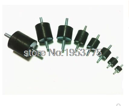 

10pcs new 15*15*M5 M5 Type VV Rubber Anti Vibration Mount silentblock Base