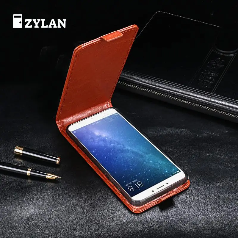 ZYLAN деловой откидной Чехол Coque для Xiaomi Mi Max 2 кожаный чехол + Бесплатный подарок |