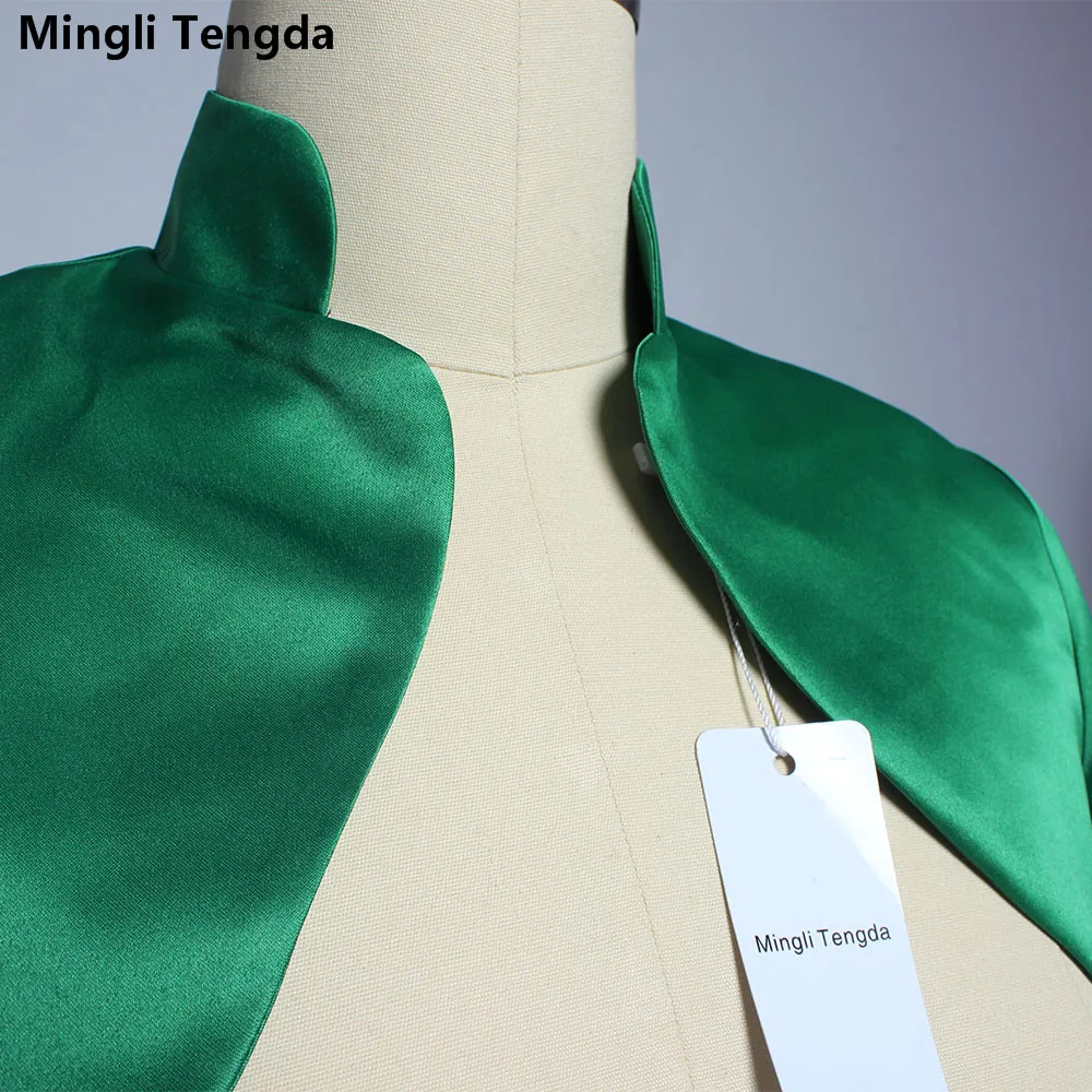 Mingli Tengda свадебное болеро с длинными рукавами, свадебная куртка, белая/Черная/Красная куртка, пальто для невесты, кашне, накидки