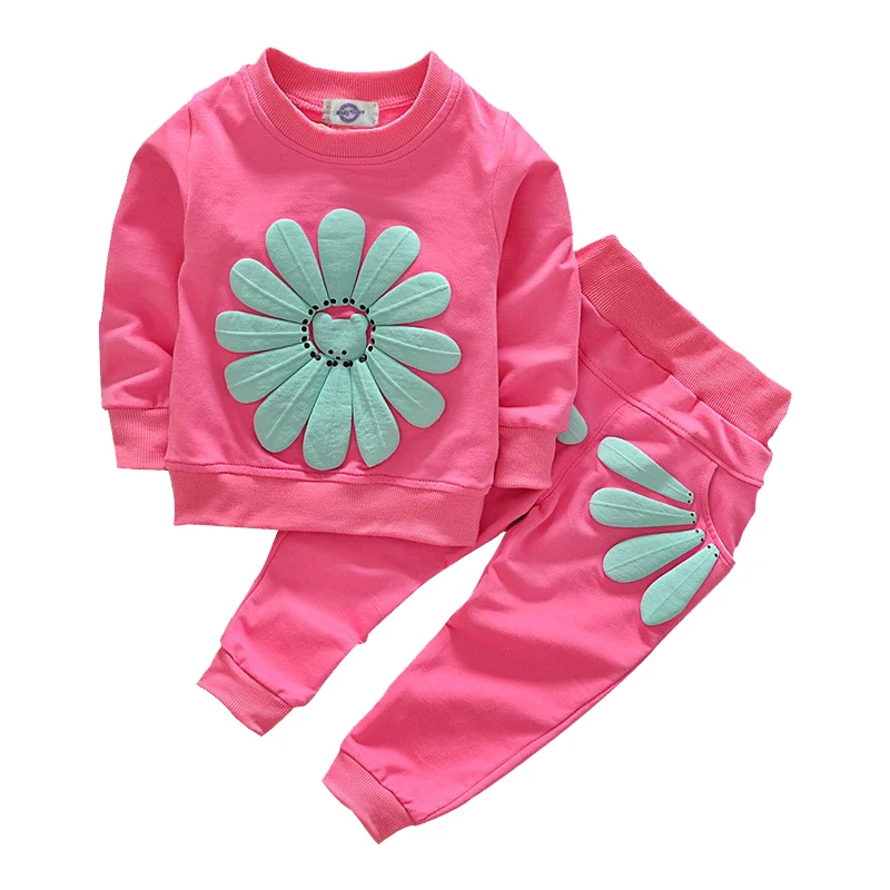 Комплекты для девочек Сезон весна зима Новинка 2020 года Детская одежда с принтом