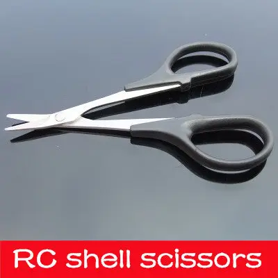 1pcs 1/8 1/10 1/16 Stainless Steel Car Toll for RC Vehicle Buggy Truck Boat Body Shell Bodyshell Curved Scissors Tool parts|body shell|car body