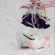 Аниме Puella Magi Madoka Magica Kaname Косплей Ботинки костюм обувь на заказ