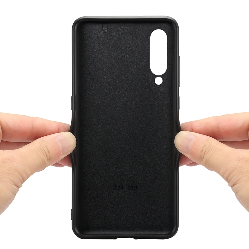 Чехол для Xiaomi 9 с отделениями карт Xiaomi9 Мягкий защитный чехол mi9 противоударный