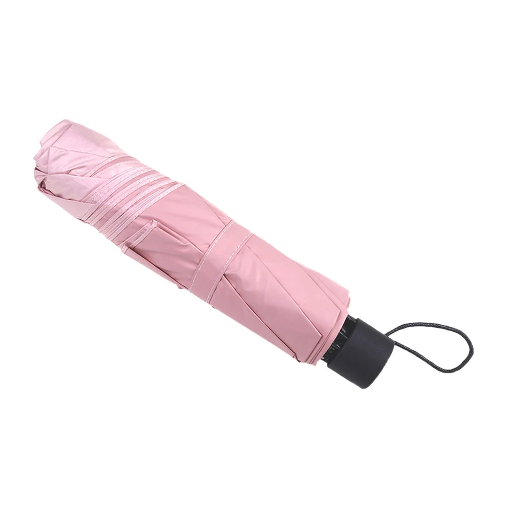 Water Color Changing Triple Folding Umbrella English Letter Rain Sun Parasol New