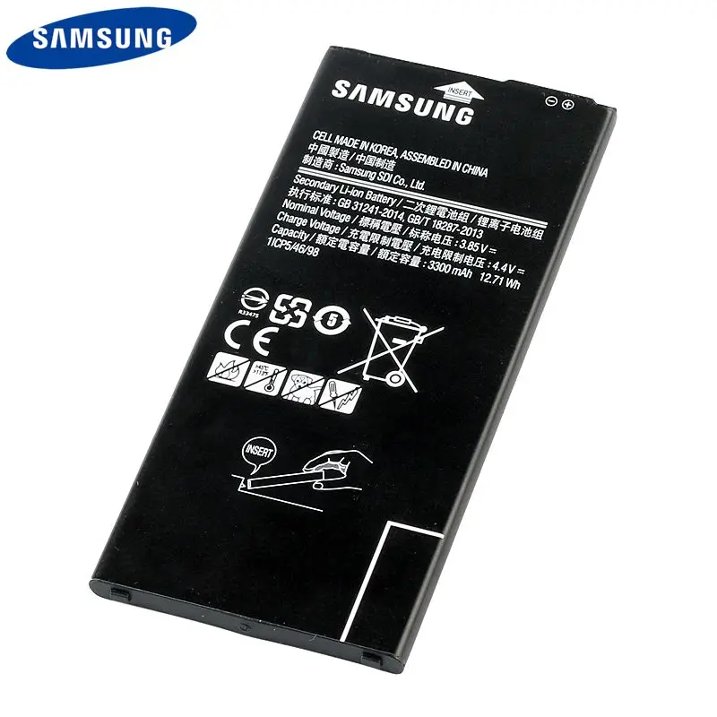 Аккумулятор samsung EB-BG610ABE для samsung GALAXY ON7 G6100 Edition J7 Prime Сменный аккумулятор для телефона 3300 мАч