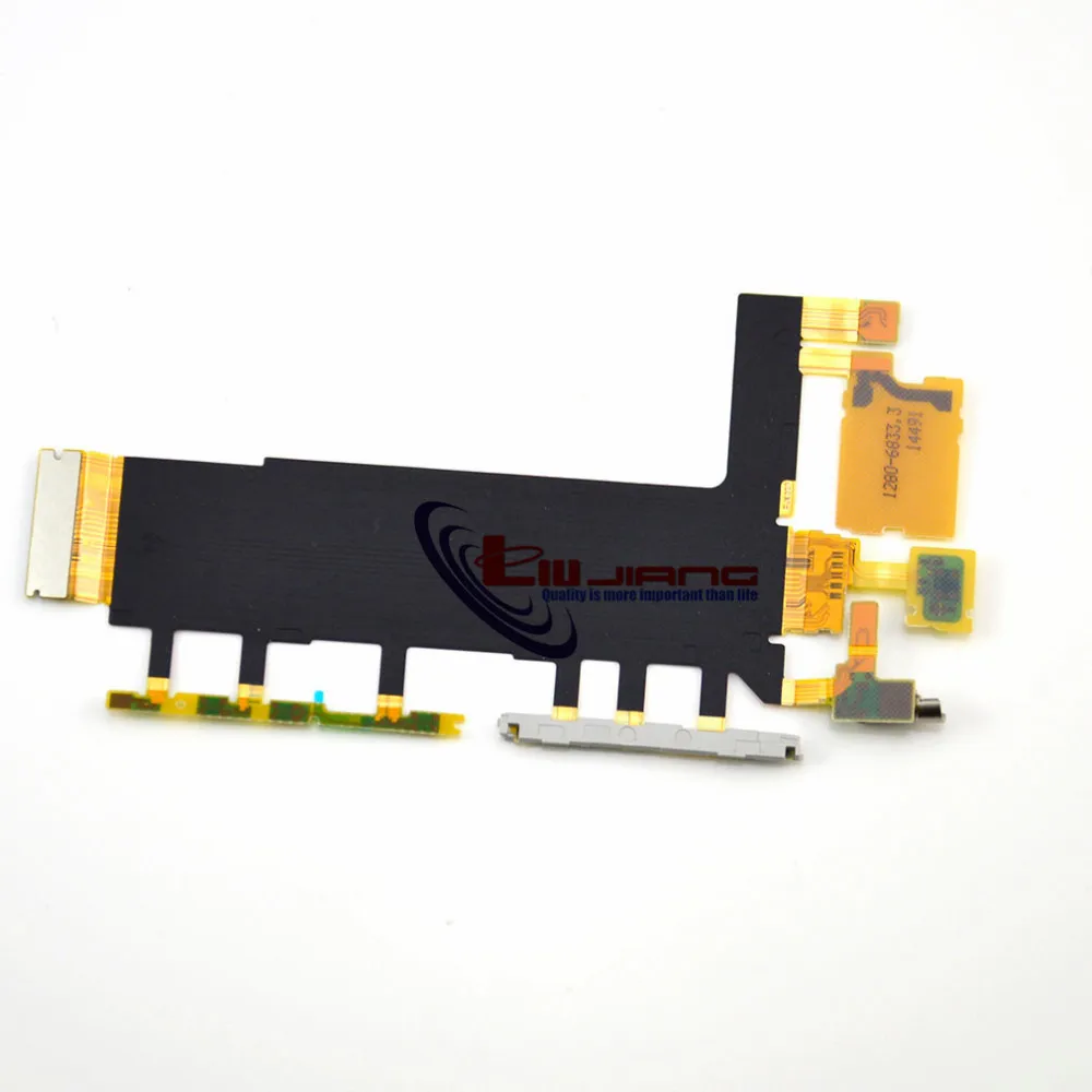 Новинка для Sony Z3 D6603 D6653 кнопка включения главного питания микрофона гибкий
