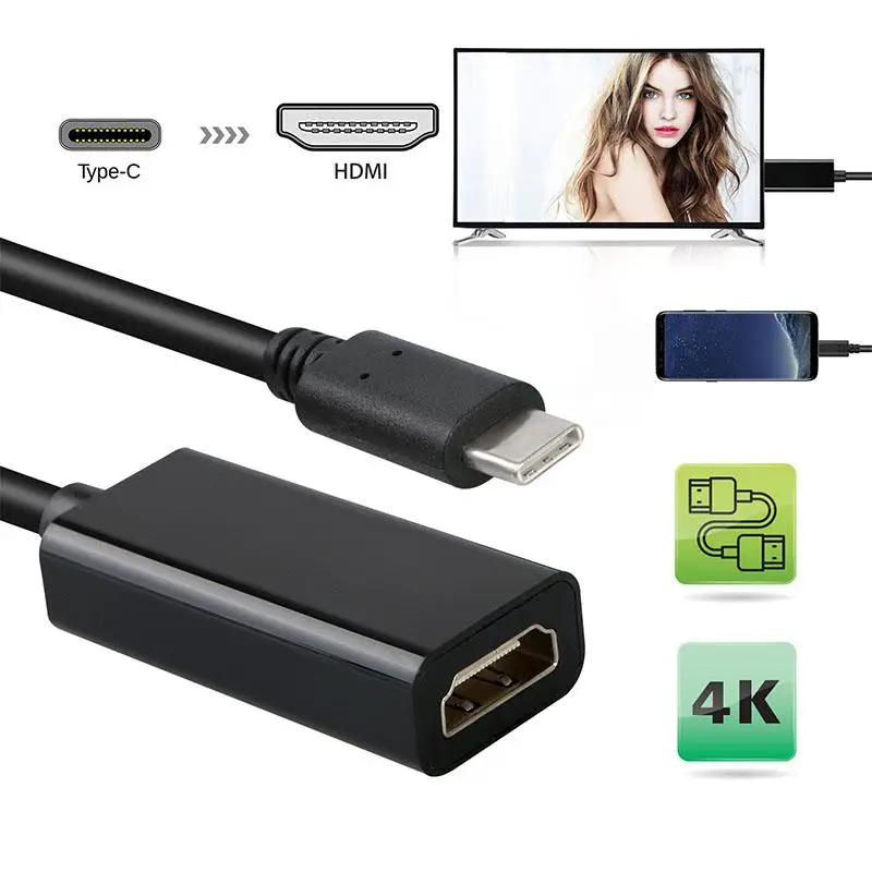 Кабель EastVita USB C с разъемом типа и HDMI для Samsung S9 S8 Note 8 Macbook r20|Кабели HDMI| |